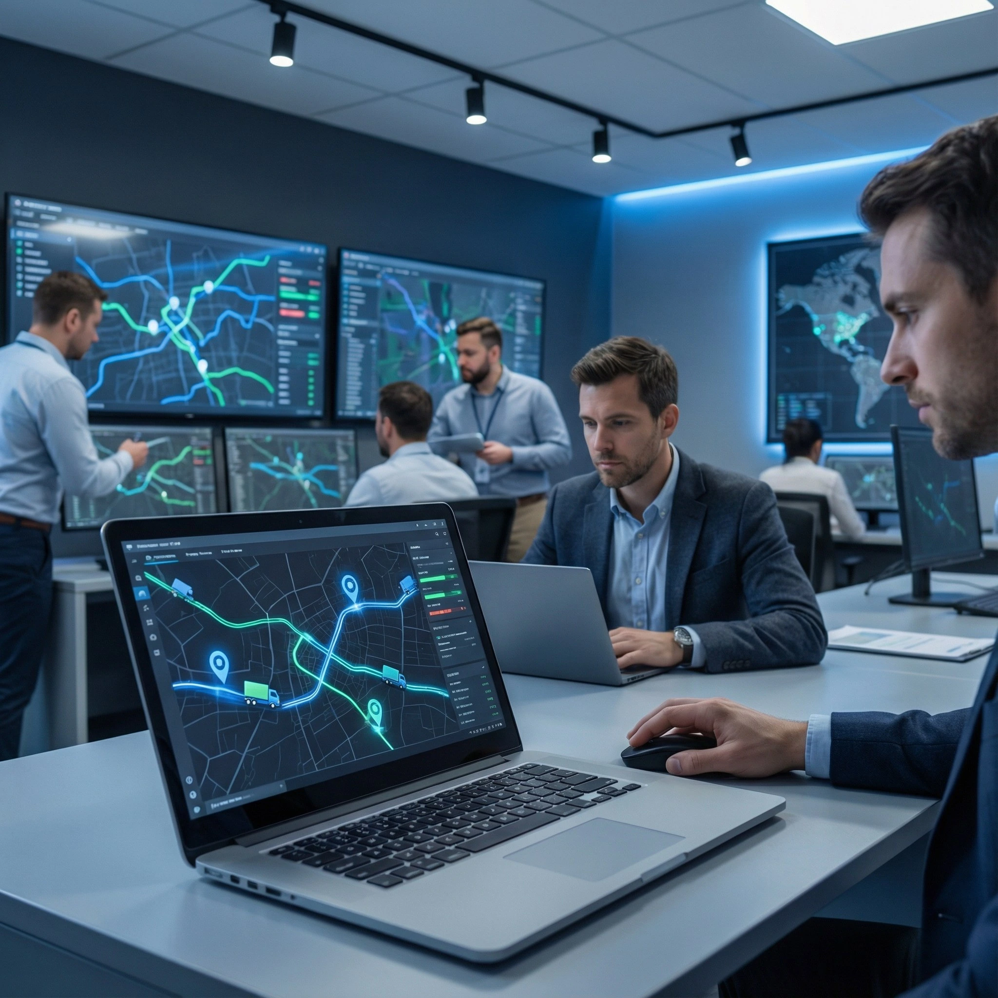 Real-time GPS tracking - Iron Path Logistics